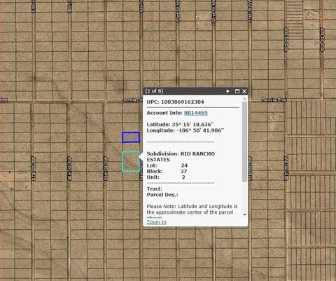 Vacant Land For Sale - 54th Street<br/> Rio Rancho, NM 87144