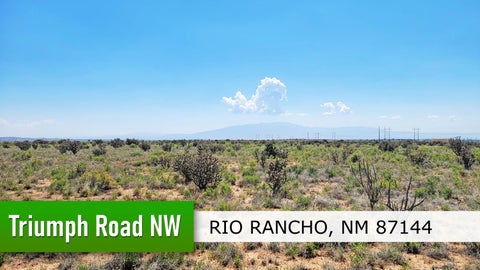 Vacant Land For Sale - Triumph Road<br/> Rio Rancho, NM 87144