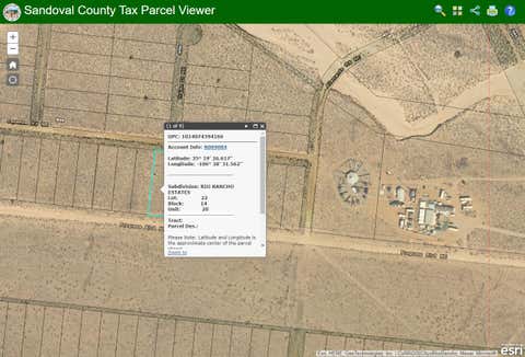 Vacant Land For Sale - 4624 Cayenne Road<br/> Sandoval County, Rio Rancho, NM 87144