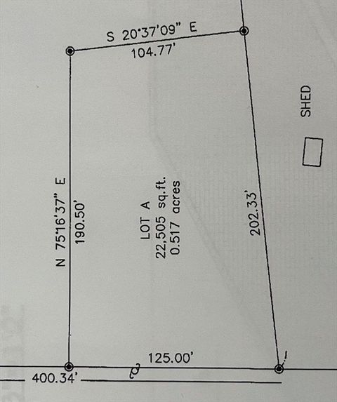 Lot A East Street South Hadley MA 01075