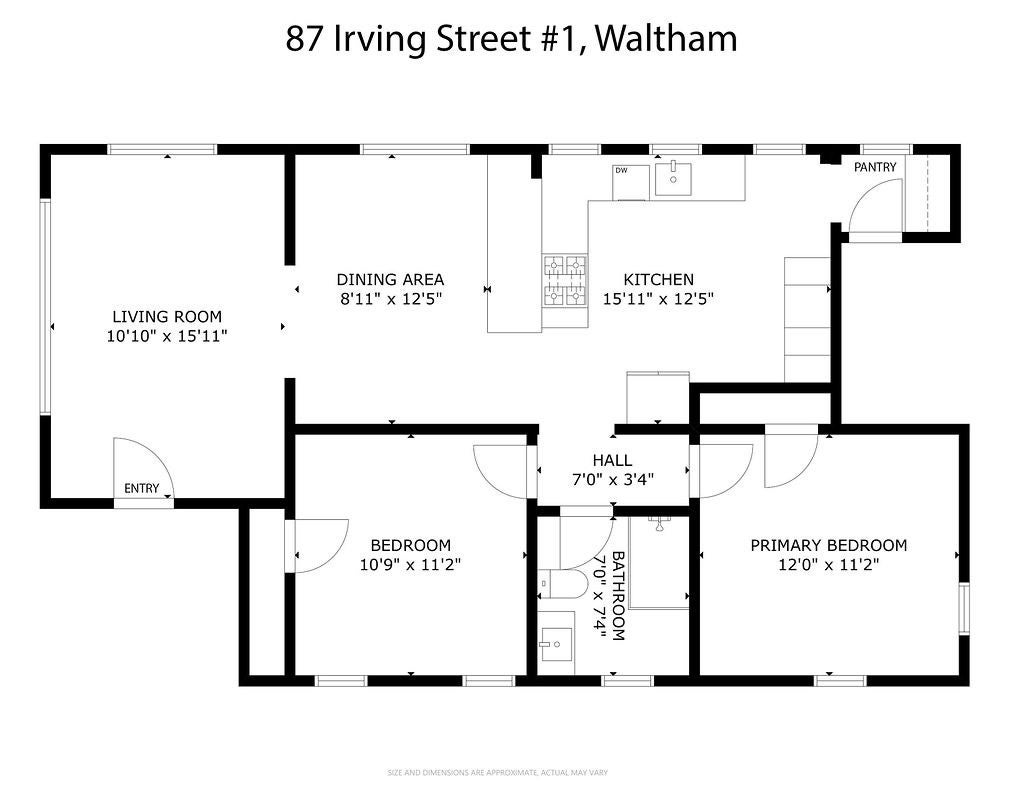 87 Irving St #1, Waltham, MA Photo #15
