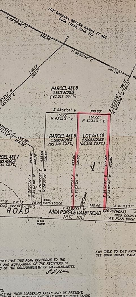 0 Popple Camp Rd Petersham MA 01366