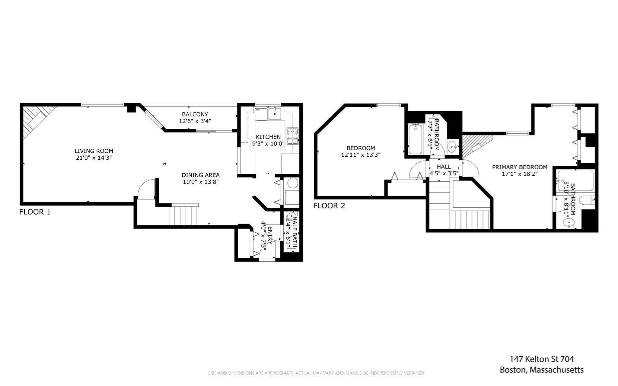 147 Kelton St #704, Boston, MA, 147 Kelton St #704, Boston, MA Photo #21