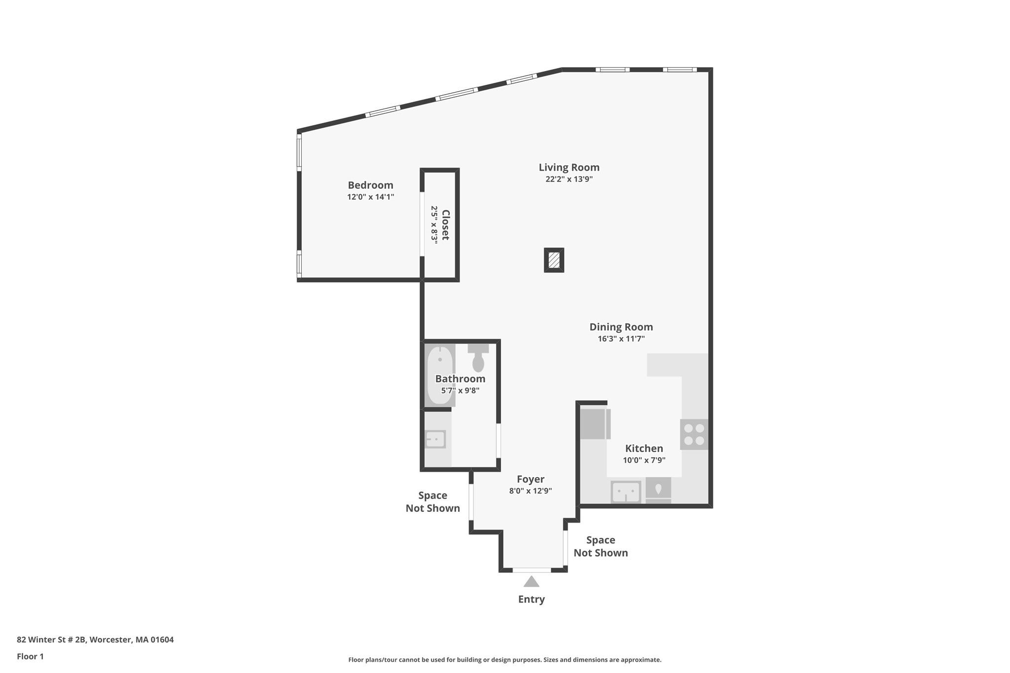 82-88 Winter St #2B, Worcester, MA, 82-88 Winter St #2B, Worcester, MA Photo #36