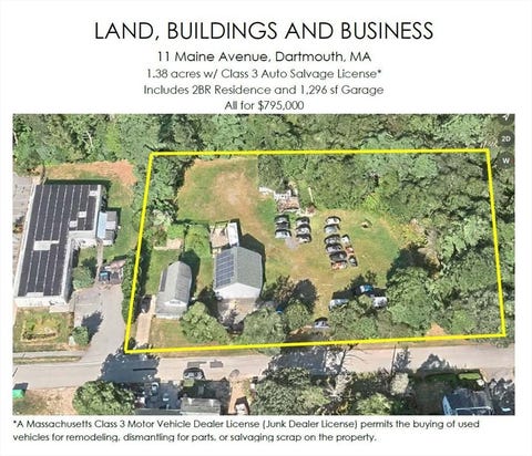 Photo of 11 Maine Avenue, Dartmouth, MA 02747 (MLS # 73559428)