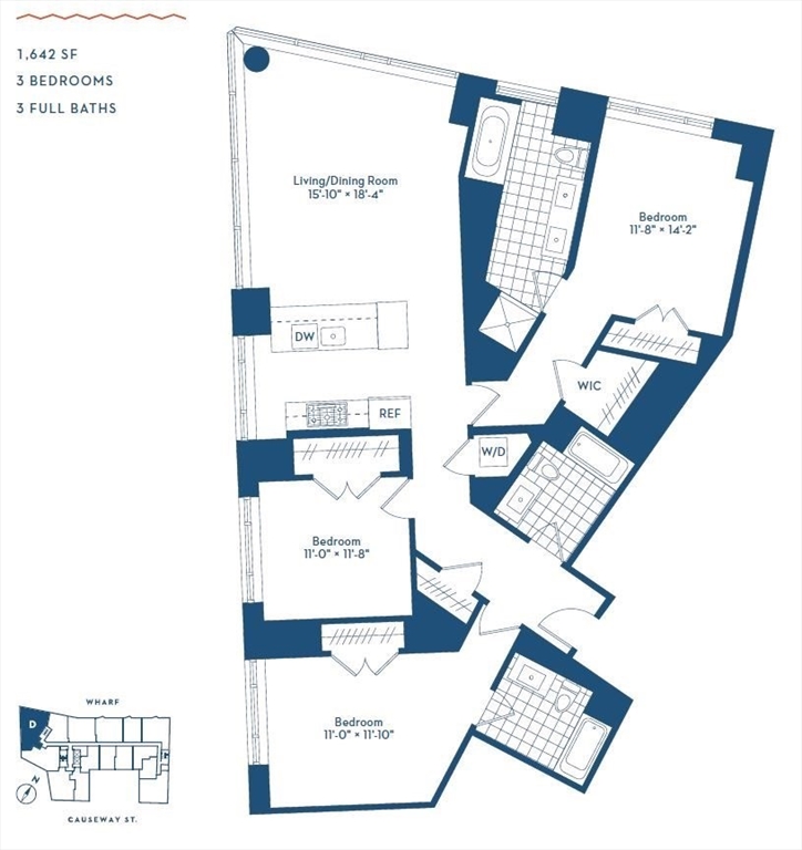 100 Lovejoy Wharf PH1D