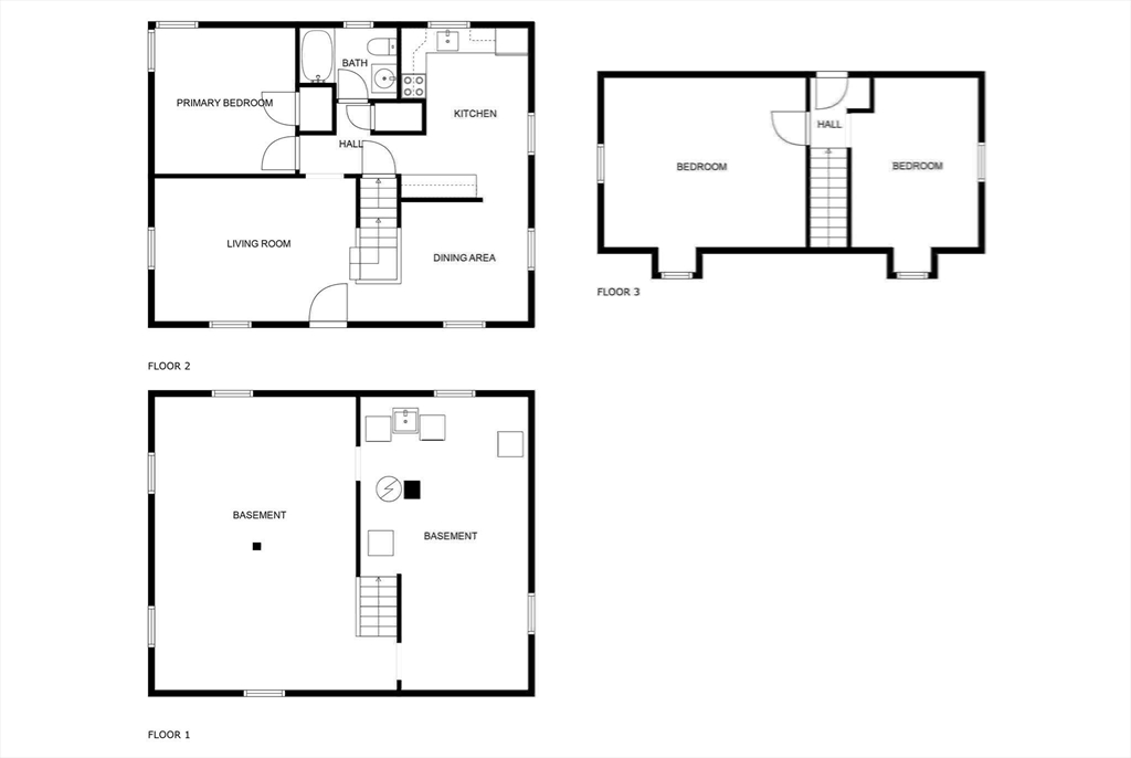 Springfield, Massachusetts 01109, United States, 3 Bedrooms Bedrooms, ,1 BathroomBathrooms,Residential,Active,84952