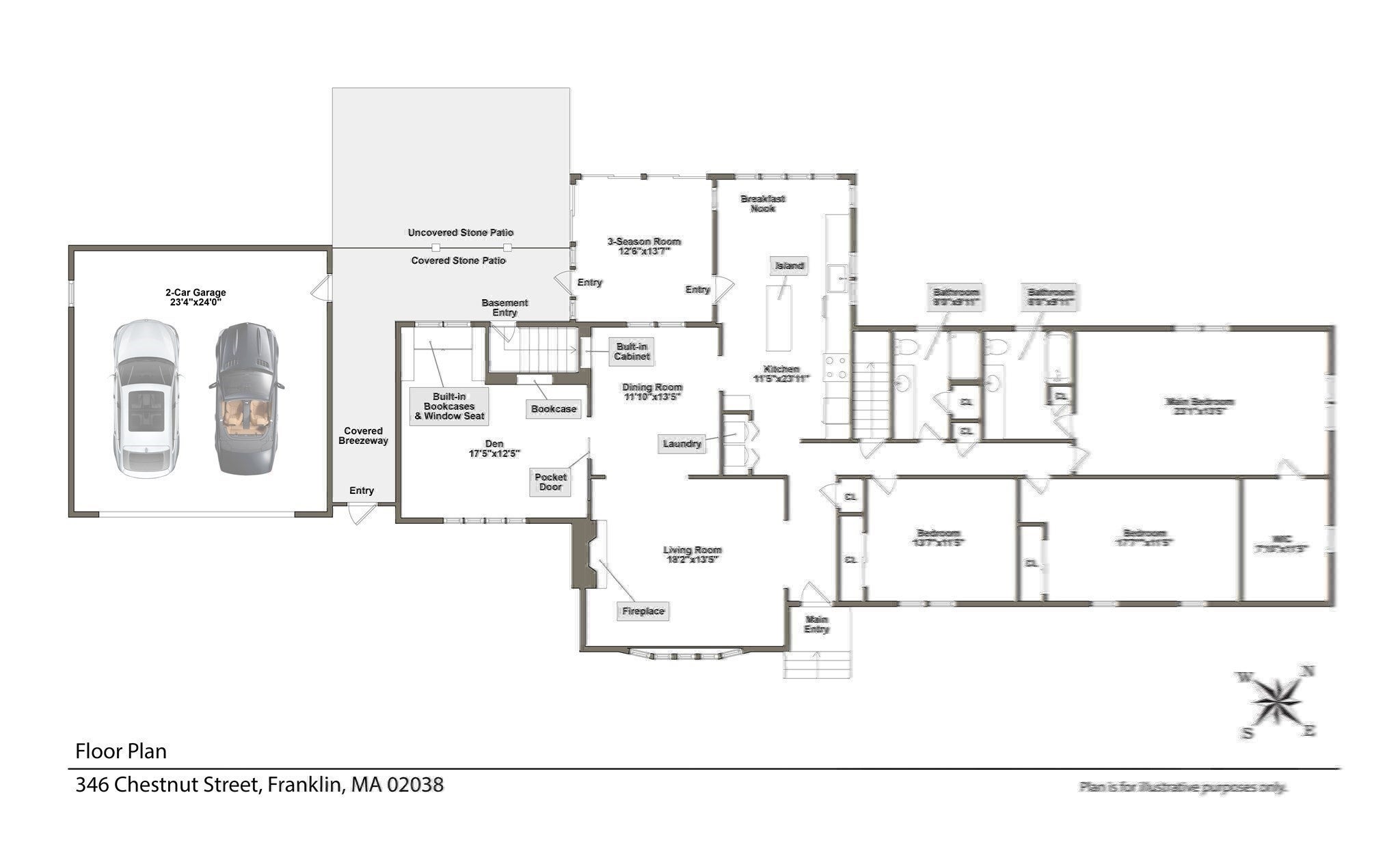 346 Chestnut St, Franklin, MA, 346 Chestnut St, Franklin, MA Photo #41