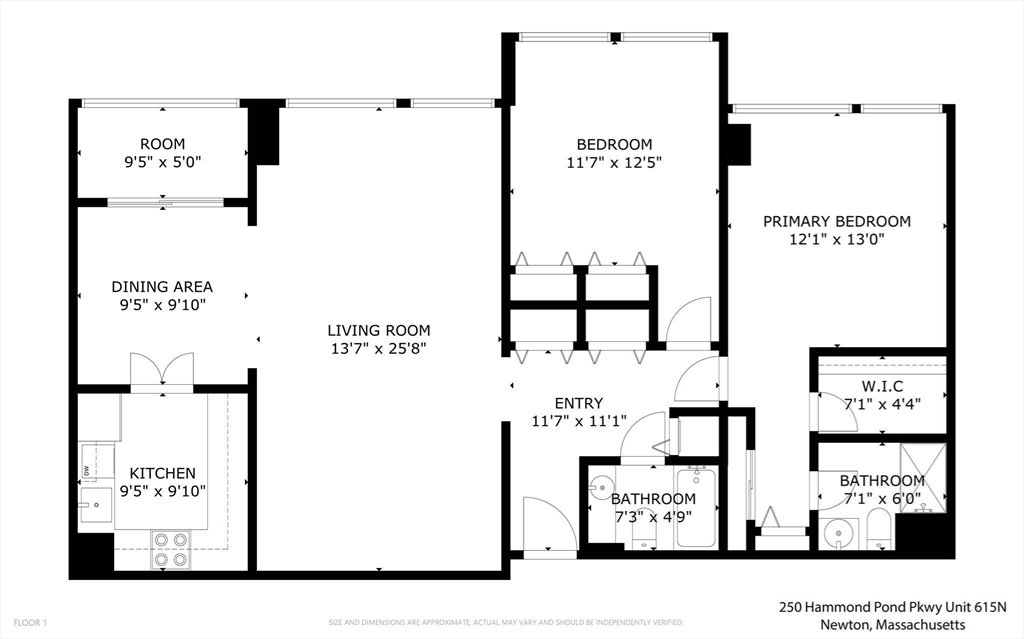 250 Hammond Pond Parkway 615N