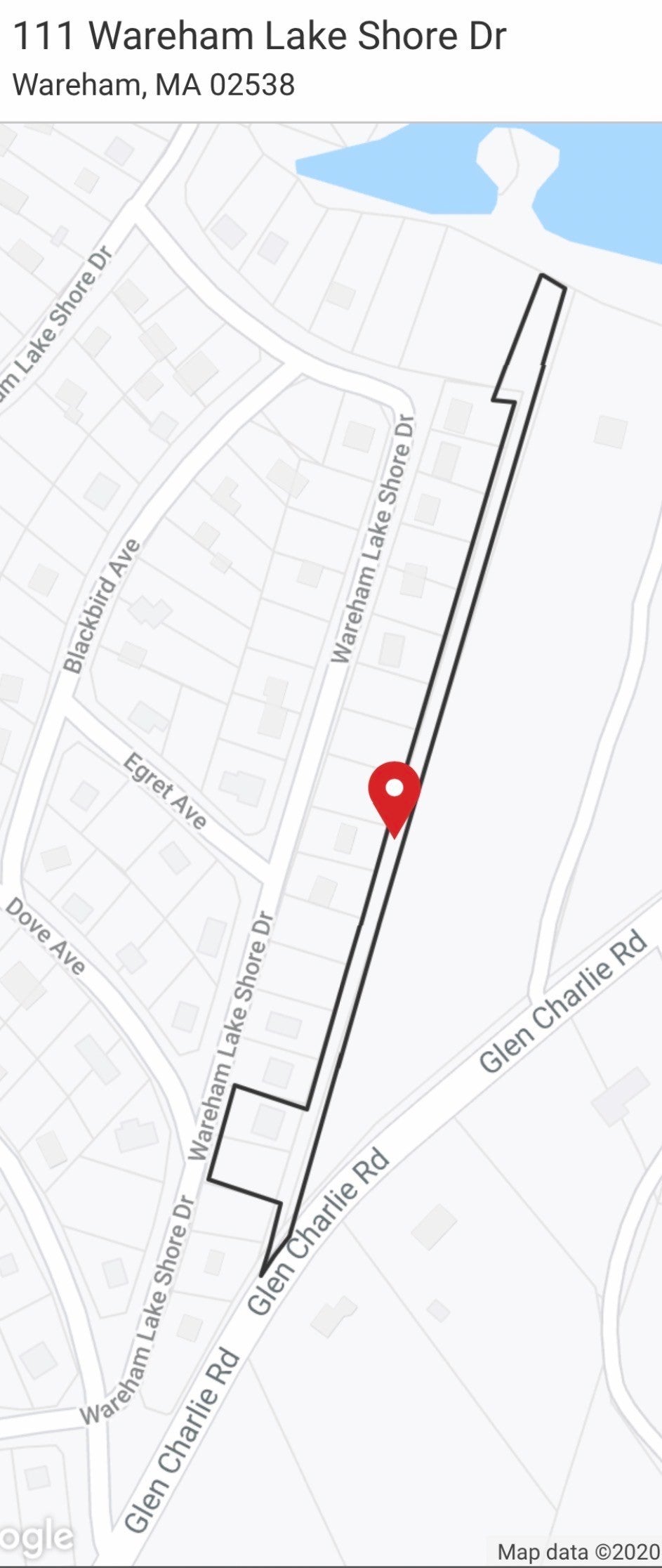 111 Wareham Lake Shore Dr