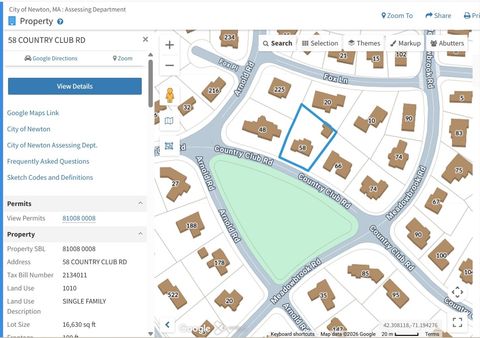 58 Country Club Rd Newton MA 02459