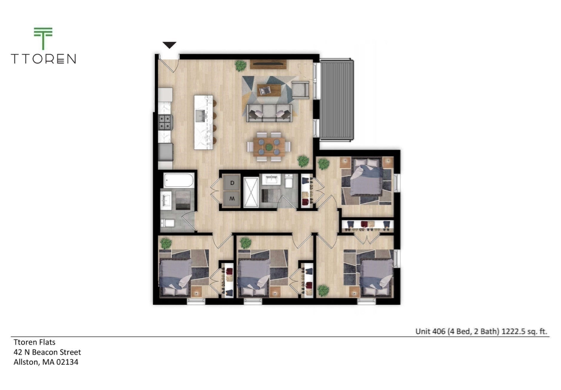 42 North Beacon St #306, Boston, MA, 42 North Beacon St #306, Boston, MA Photo #13