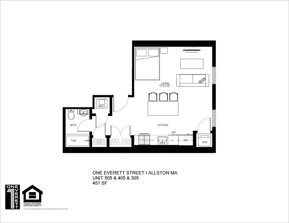 1 Everett ST #303, Boston, MA Photo #12