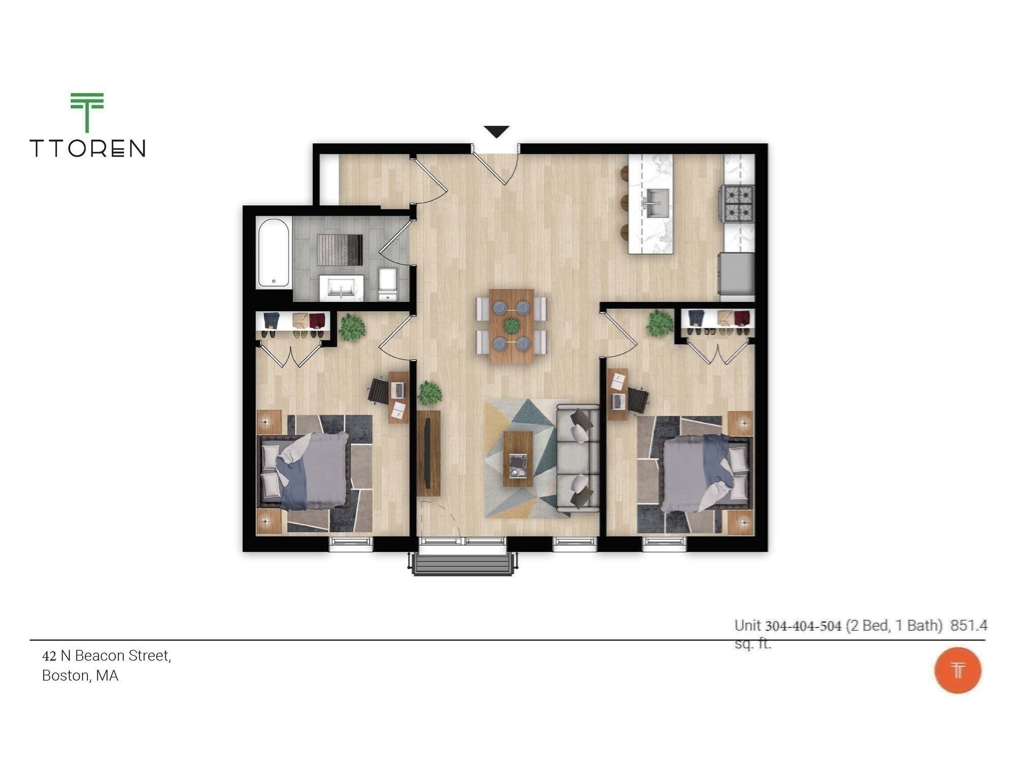 42 North Beacon St #504, Boston, MA, 42 North Beacon St #504, Boston, MA Photo #14