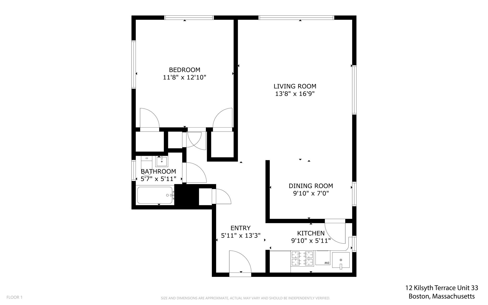 12 Kilsyth Terrace #33, Boston, MA, 12 Kilsyth Terrace #33, Boston, MA Photo #16