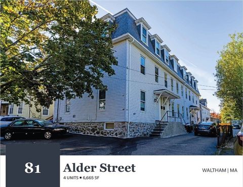 81 Alder St Waltham MA 02453