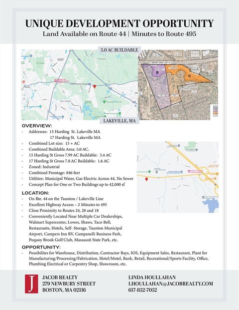 Photo of 15,17& 21 Harding St. / Route 44, Lakeville, MA 02347 (MLS # 73474855)