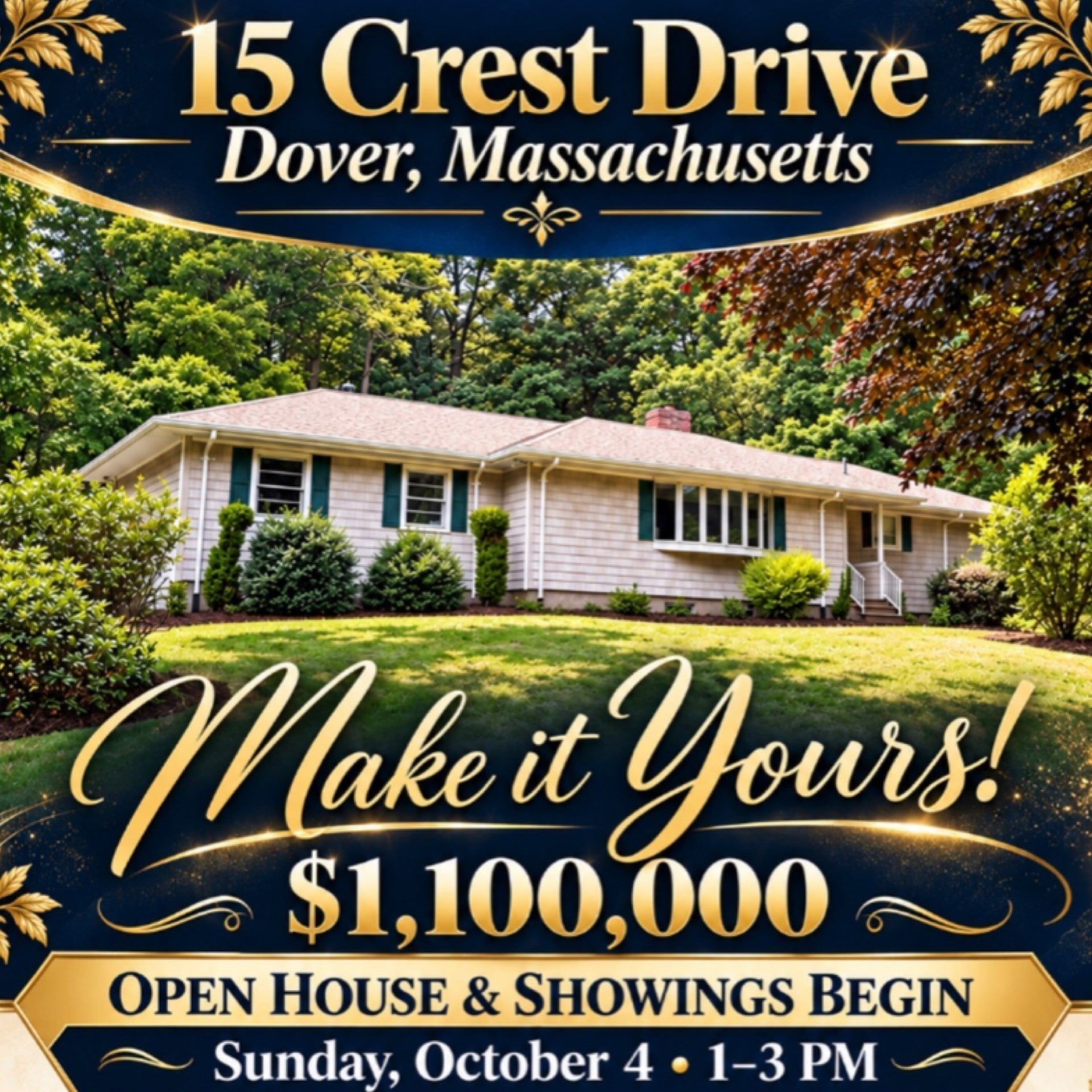 15 Crest Dr, Dover, MA, 15 Crest Dr, Dover, MA Photo #1