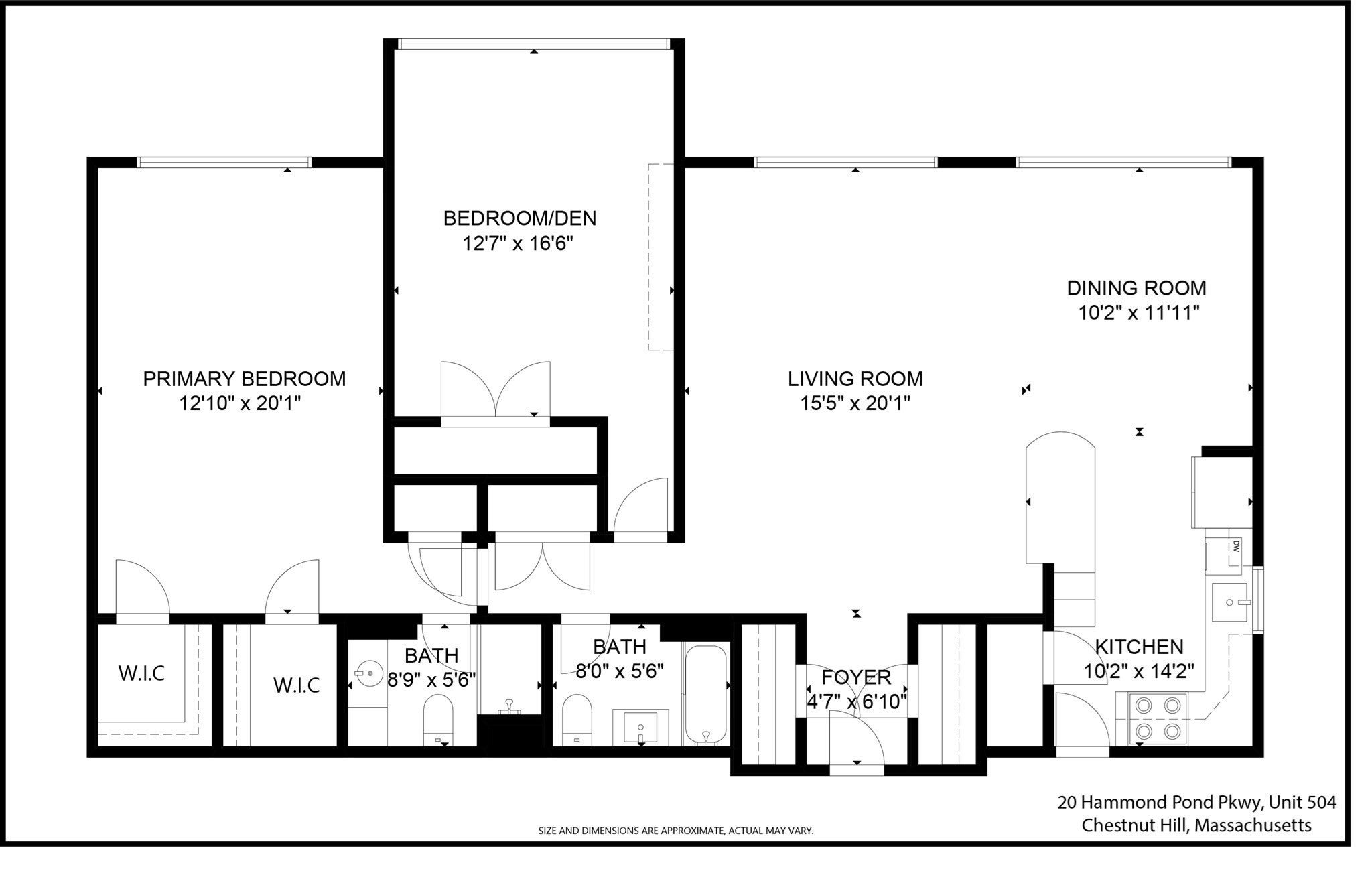 20 Hammond Pond Pkwy #504, Newton, MA Photo #24