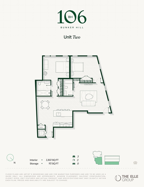 Boston, Massachusetts 02129, United States, 2 Bedrooms Bedrooms, ,2 BathroomsBathrooms,Residential,Active,221076