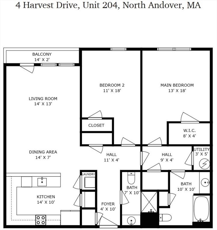 4 Harvest Drive #204, North Andover, MA, 4 Harvest Drive #204, North Andover, MA Photo #39