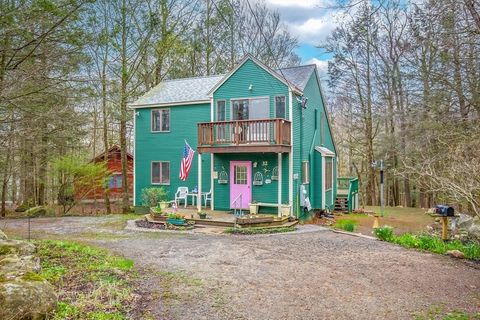 Photo of 32 Woodchuck Hollow, Tolland, MA 01034 (MLS # 73506939)