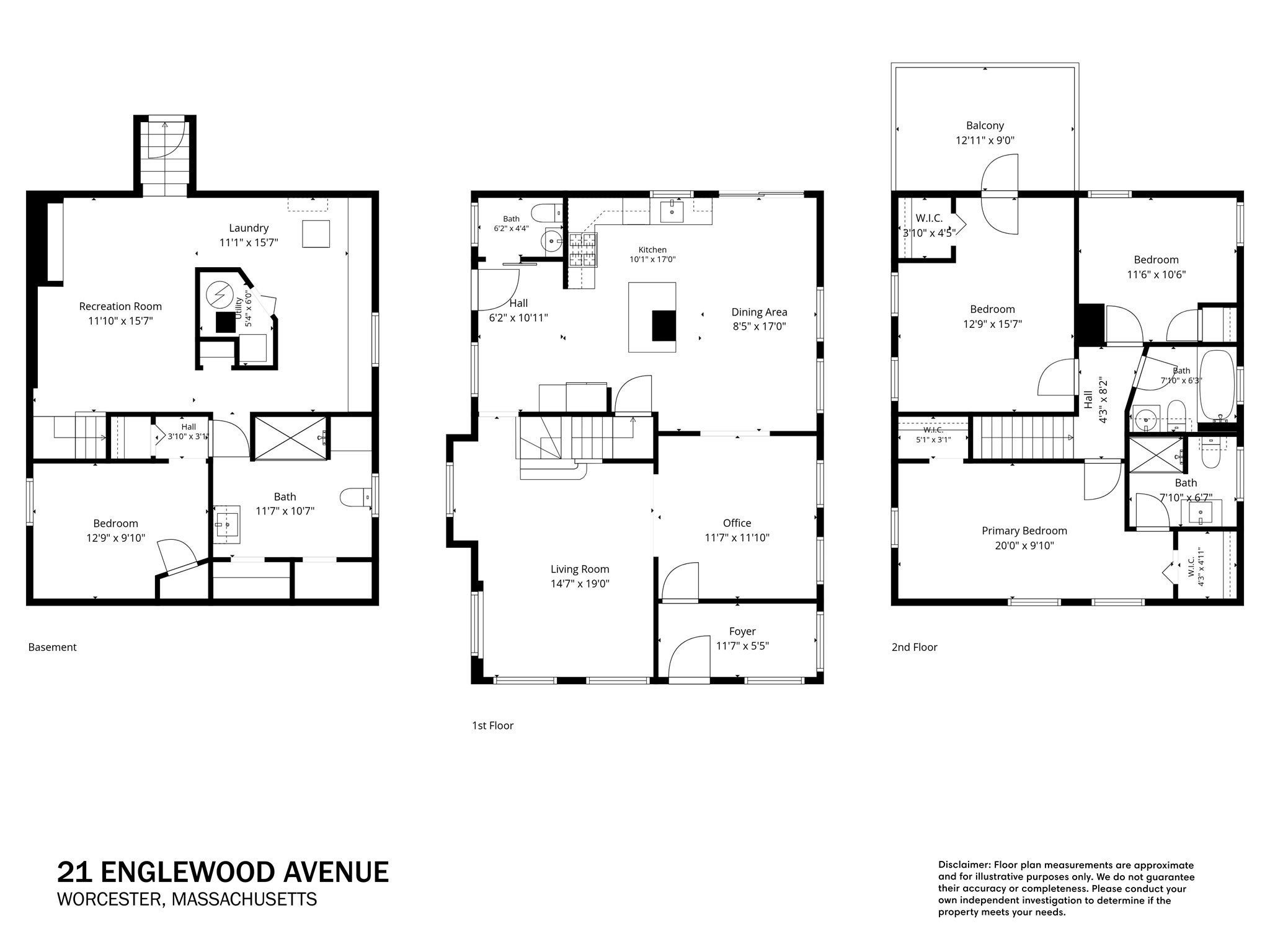 21 Englewood Ave, Worcester, MA, 21 Englewood Ave, Worcester, MA Photo #26