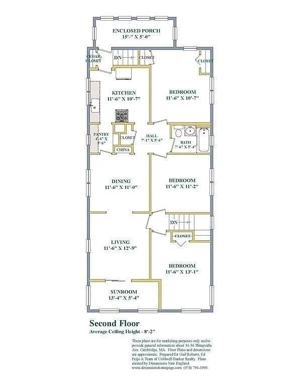 Cambridge, Massachusetts 02138, United States, 3 Bedrooms Bedrooms, ,1 BathroomBathrooms,Residential,Active,143765