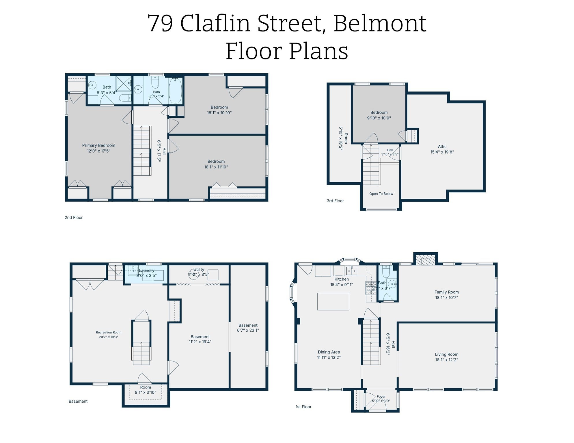 79 Claflin St, Belmont, MA, 79 Claflin St, Belmont, MA Photo #42