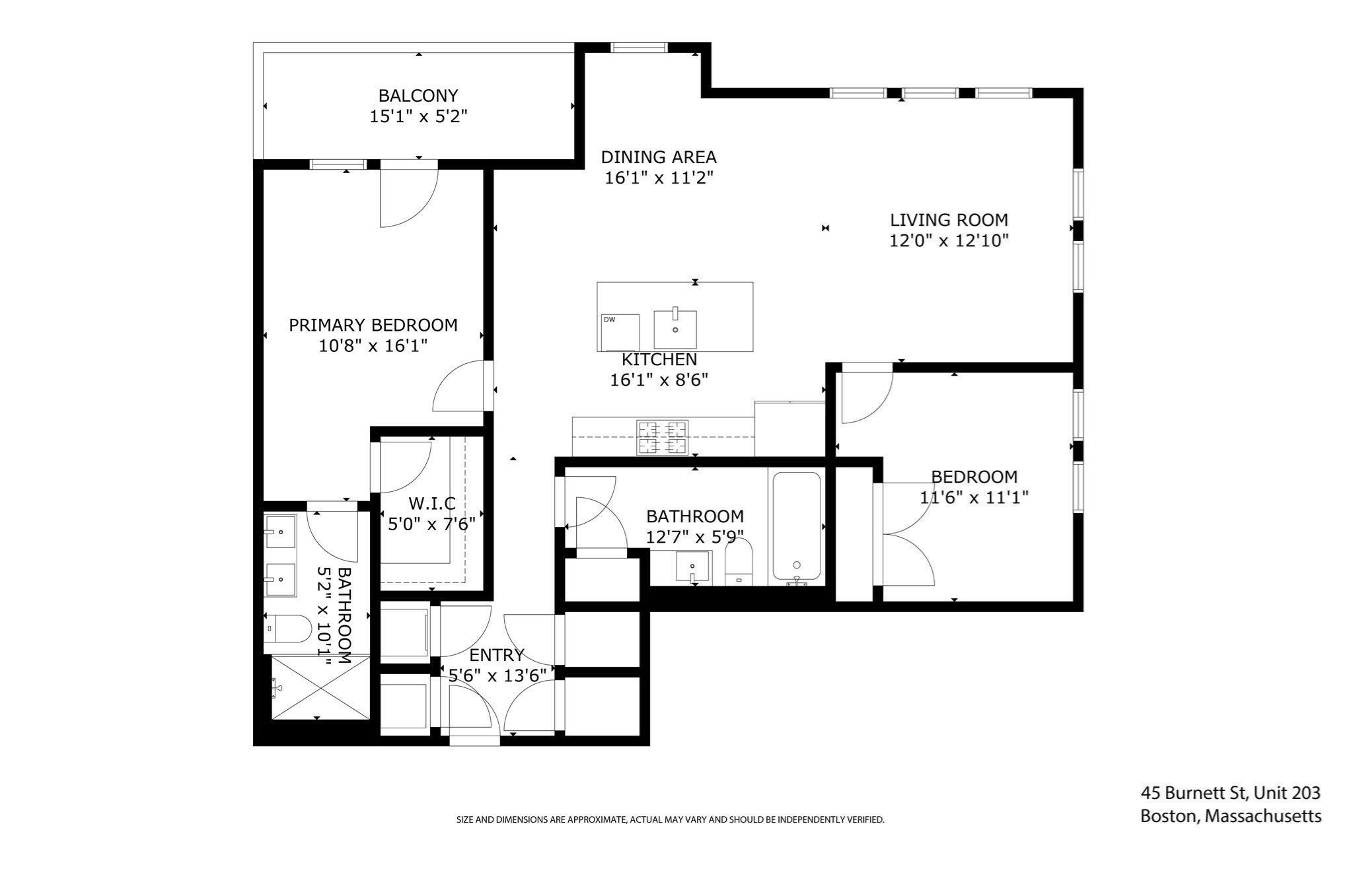 45 Burnett St #203, Boston, MA, 45 Burnett St #203, Boston, MA Photo #11