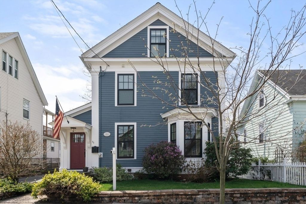 Photo of 52 Gardner St, Newton, MA 02458 (MLS # 73503645)