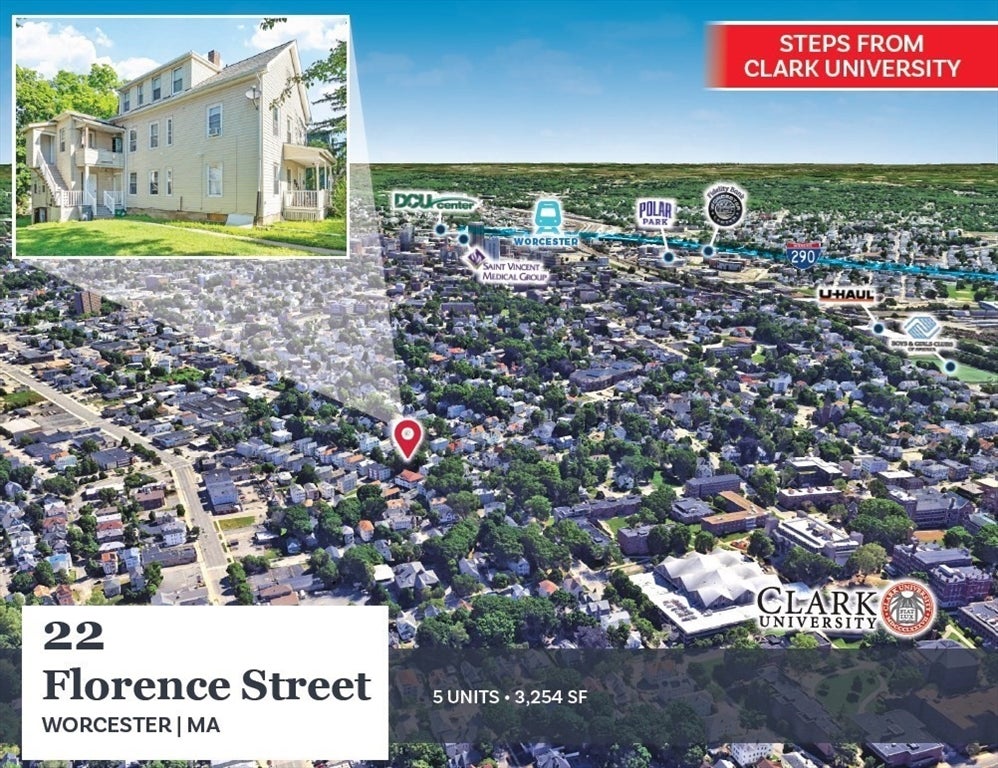 22 Florence St, Worcester, MA, 22 Florence St, Worcester, MA Photo #1
