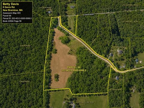 Photo of 0 Davis Rd, New Braintree, MA 01531 (MLS # 73532591)