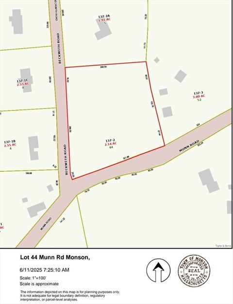 Lot 44 Munn Rd Monson MA 01057