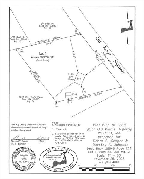 Photo of 531 Old King's Highway, Wellfleet, MA 02667 (MLS # 73535121)