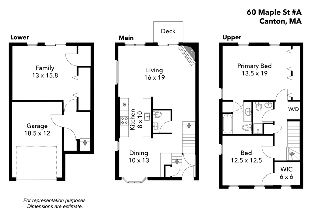 Canton, Massachusetts 02021, United States, 2 Bedrooms Bedrooms, ,3 BathroomsBathrooms,Residential,Active,96178