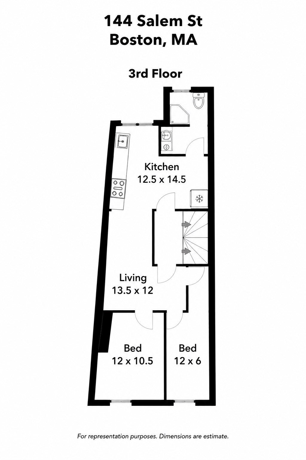 144 Salem St #3, Boston, MA Photo #7