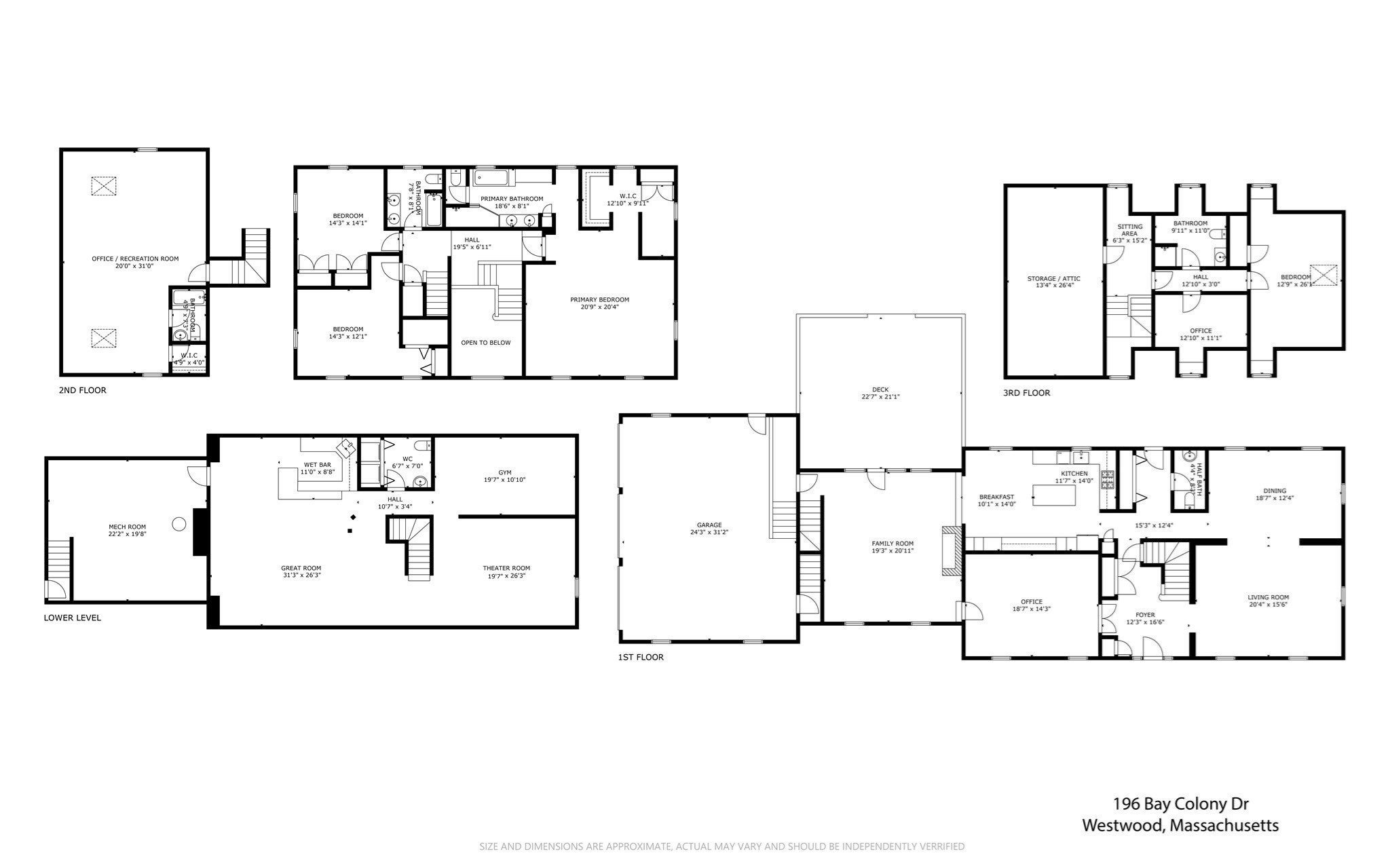 196 Bay Colony Drive, Westwood, MA, 196 Bay Colony Drive, Westwood, MA Photo #38