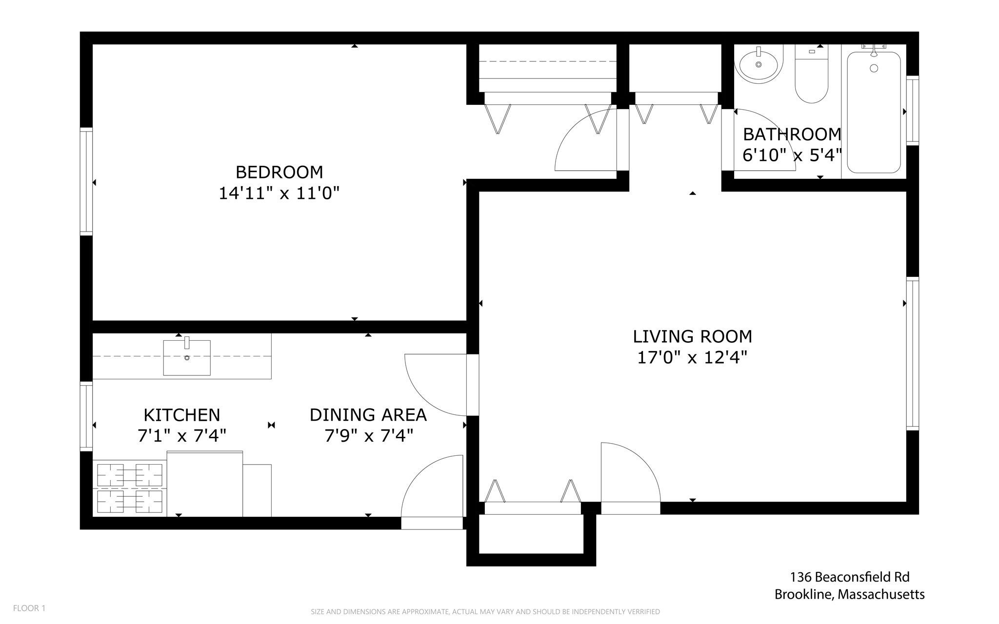 136 Beaconsfield Rd #2, Brookline, MA Photo #17