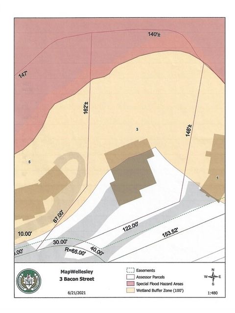 Photo of 3 Bacon Street, Wellesley, MA 02482 (MLS # 73452877)