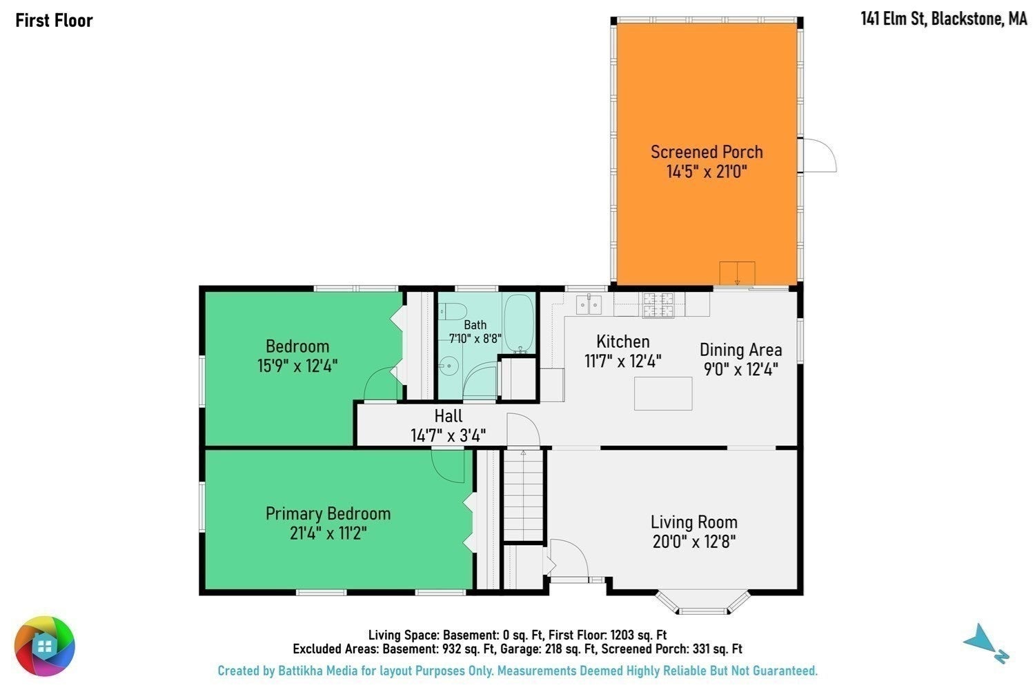 141 Elm St, Blackstone, MA, 141 Elm St, Blackstone, MA Photo #32