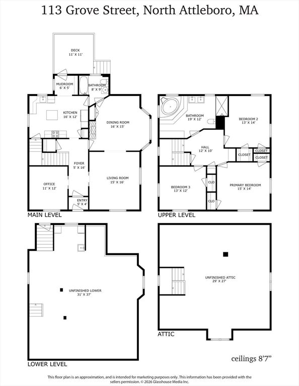 113 Grove St, North Attleboro, MA, 113 Grove St, North Attleboro, MA Photo #42