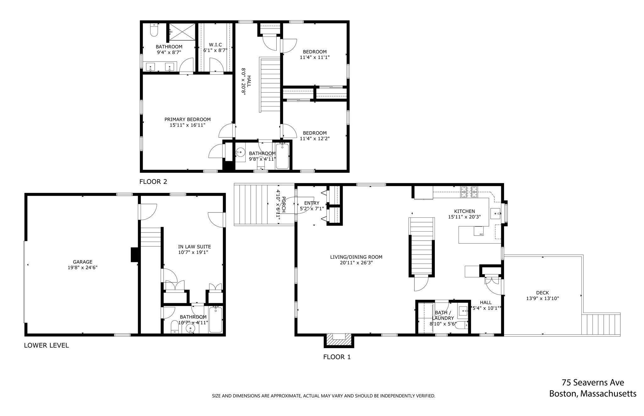 75 Seaverns Ave, Boston, MA, 75 Seaverns Ave, Boston, MA Photo #42