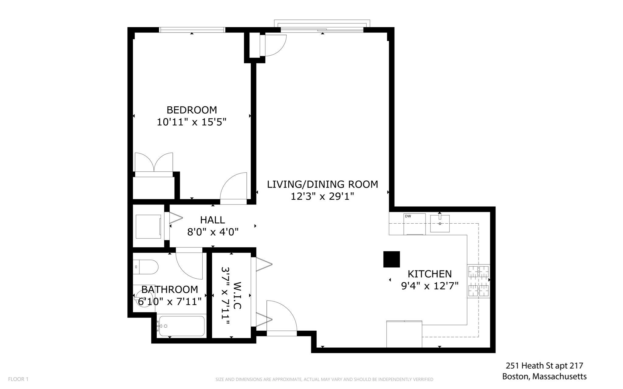251 Heath St #217, Boston, MA, 251 Heath St #217, Boston, MA Photo #23