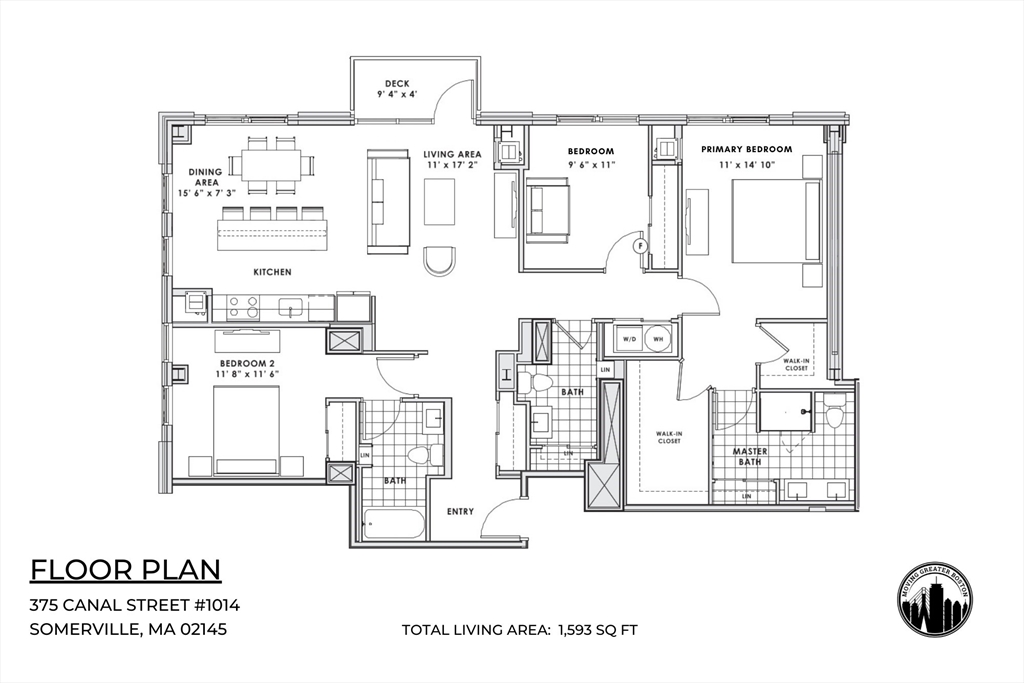 Somerville, Massachusetts 02145, United States, 3 Bedrooms Bedrooms, ,3 BathroomsBathrooms,Residential,Active,130176