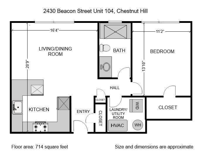 2430 Beacon Street #104, Boston, MA, 2430 Beacon Street #104, Boston, MA Photo #24