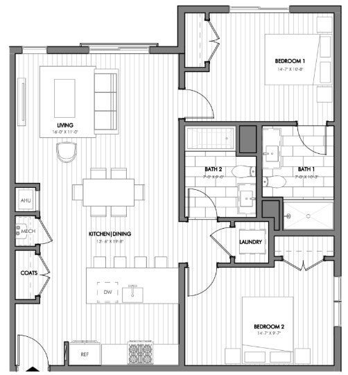 Photo of 656 Saratoga St #205, Boston, MA 02128 (MLS # 73595101)