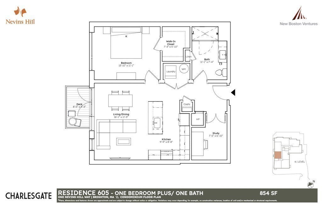 1 Nevins #605, Boston, MA, 1 Nevins #605, Boston, MA Photo #10