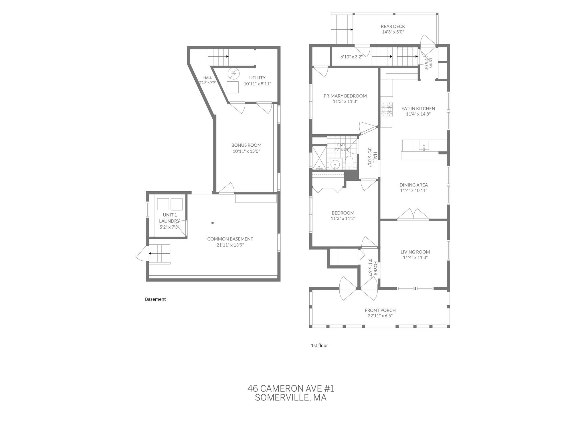 46 Cameron Ave #1, Somerville, MA, 46 Cameron Ave #1, Somerville, MA Photo #20