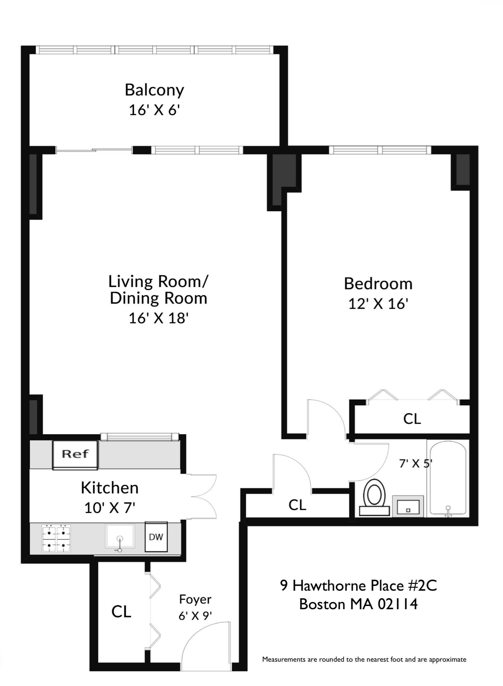 9 Hawthorne Pl #2C, Boston, MA, 9 Hawthorne Pl #2C, Boston, MA Photo #18